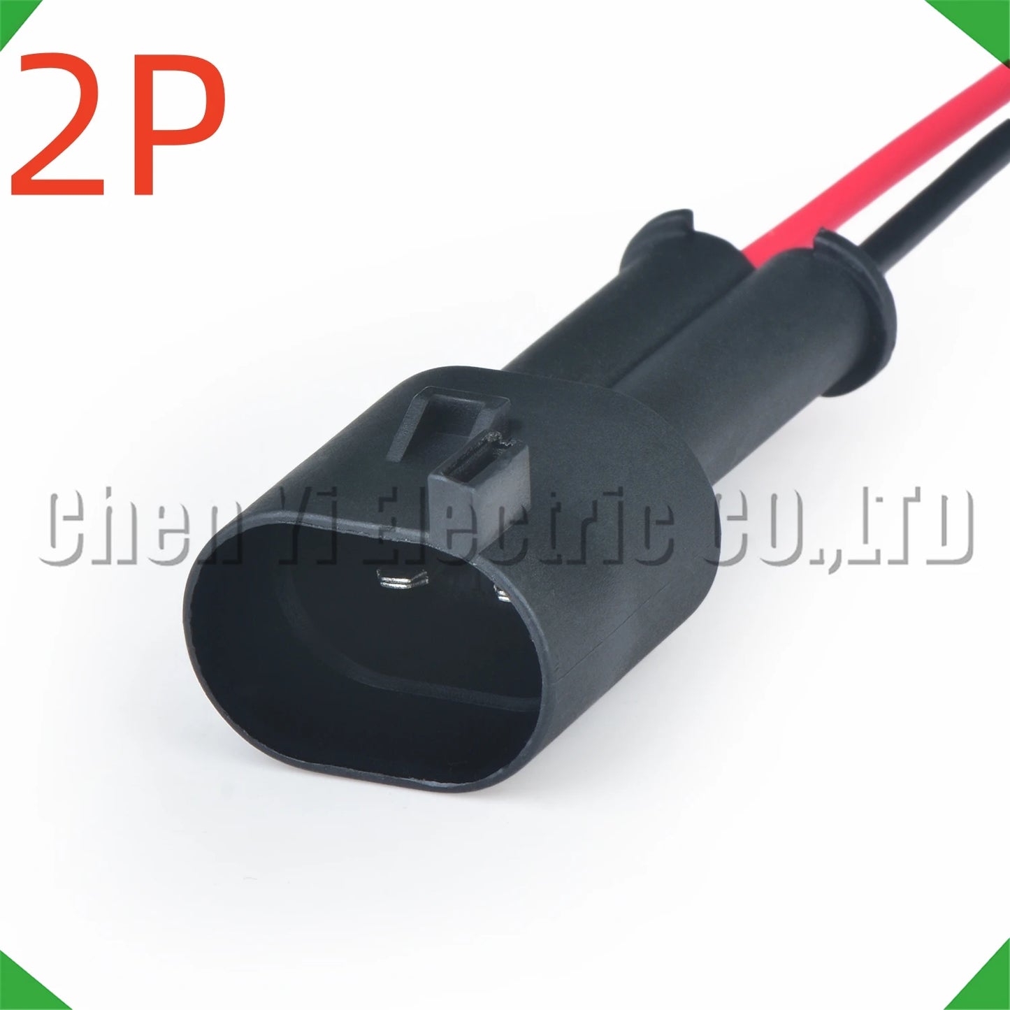2 Pin ABS Sensor Connector 357973202 For VW Jetta Santana Golf