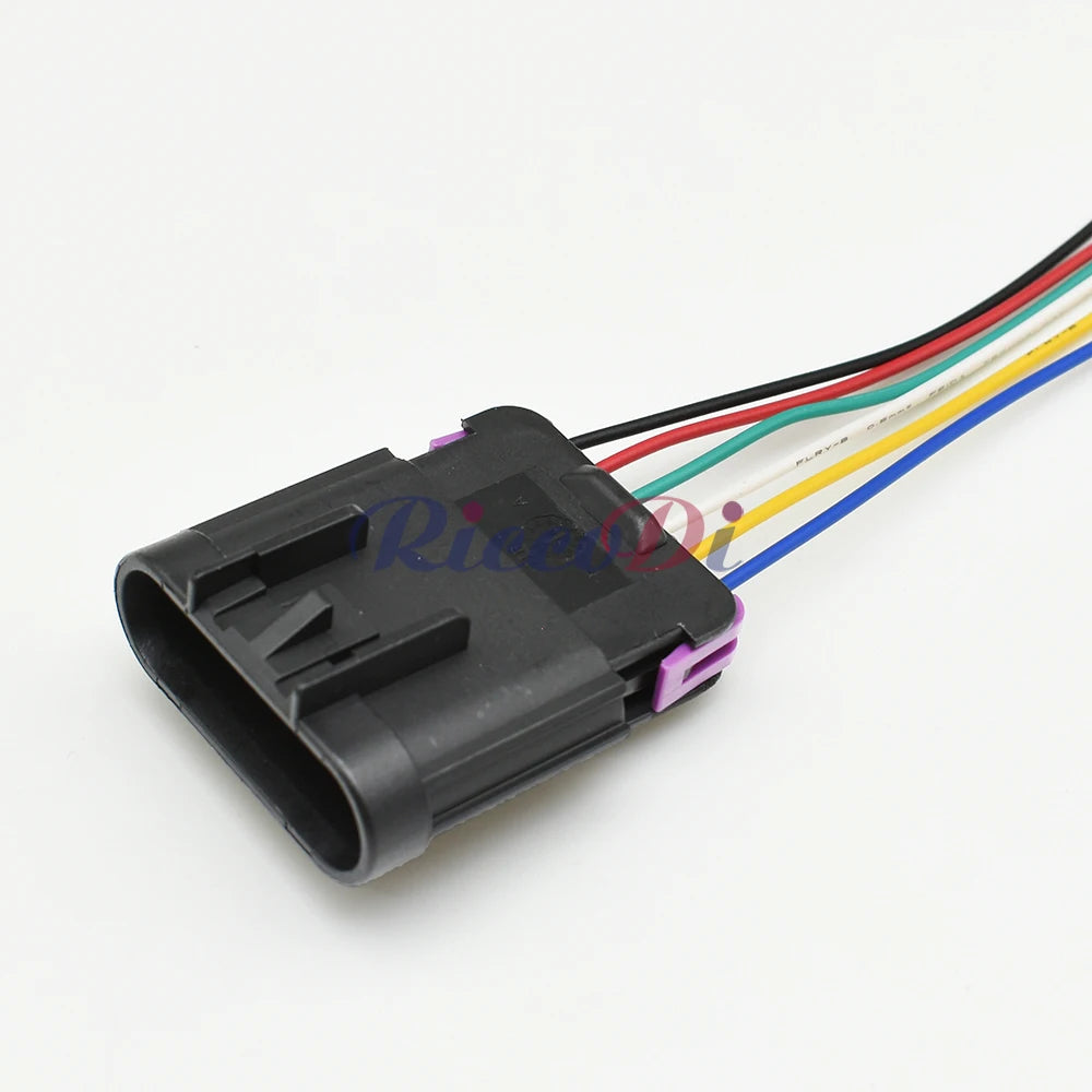 6 Pins Car Waterproof Connector Automotive Throttle Sensor Electric Wire Socket 15397579 15326833 15326829 15397577