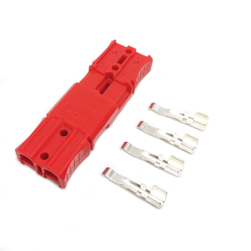 40A Plug Power Connectors Red Blue Grey High Current Battery Forklift Charging Male and Female Plugs
