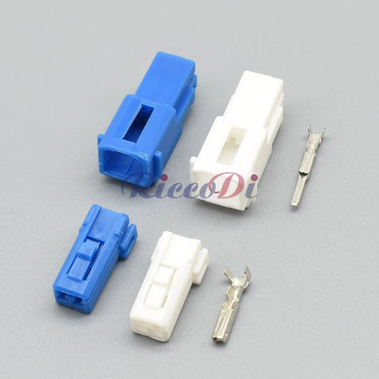 2 Pin Audio Tweeter Connector 174463-1 7123-8326 DJ7022Y-1.8 White Blue Instrument Panel