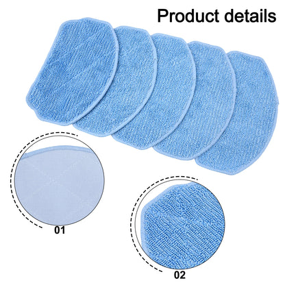 Accessories Mopping Pad Reusable Delicate High-Quality Easy-to-Clean for EICOBOT BR150