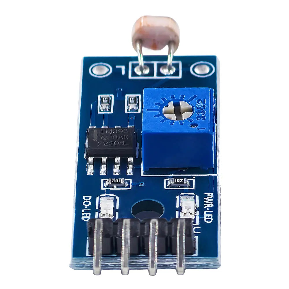 Photosensitive Sensor Module 4-Pin 3.3-5V Photoresistor Light Detection Module for Arduino
