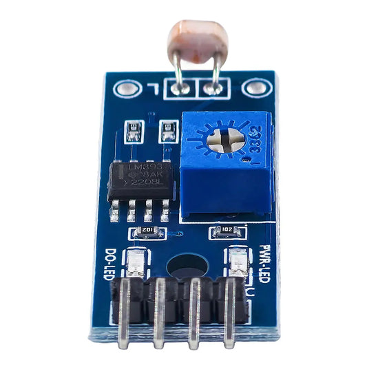 Photosensitive Sensor Module 4-Pin 3.3-5V Photoresistor Light Detection Module for Arduino
