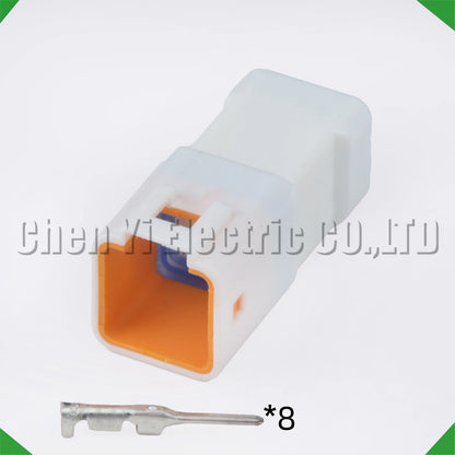 8 Pin Waterproof Connector 08R-JWPF-VSLE-S 08T-JWPF-VSLE-S JWPF-VSLE-D 22AWG 15cm