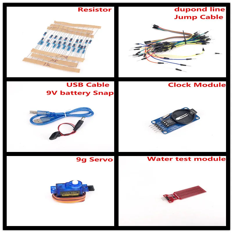 RFID Starter Kit for Arduino UNO R3 Upgraded Learning Suite with Retail Box
