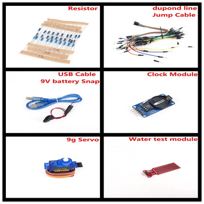 RFID Starter Kit for Arduino UNO R3 Upgraded Learning Suite with Retail Box