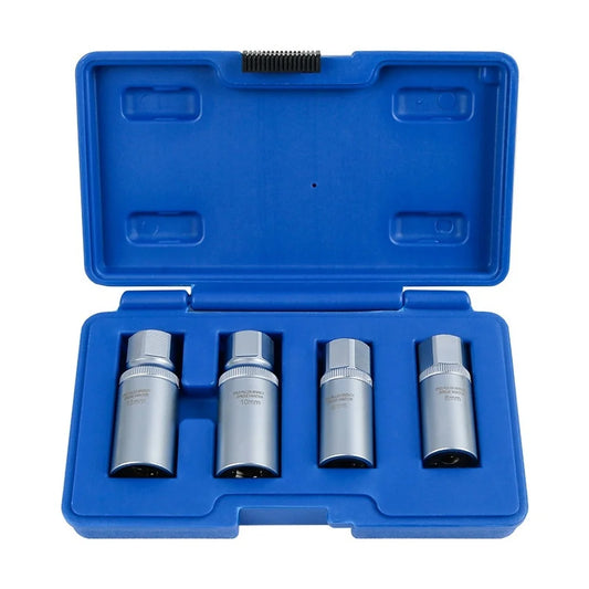 Double Head Bolt Extractor 6mm 8mm 10mm 12mm For Broken Stripped Screws Removal Tool With Internal Roller Design And 1/2 Inch