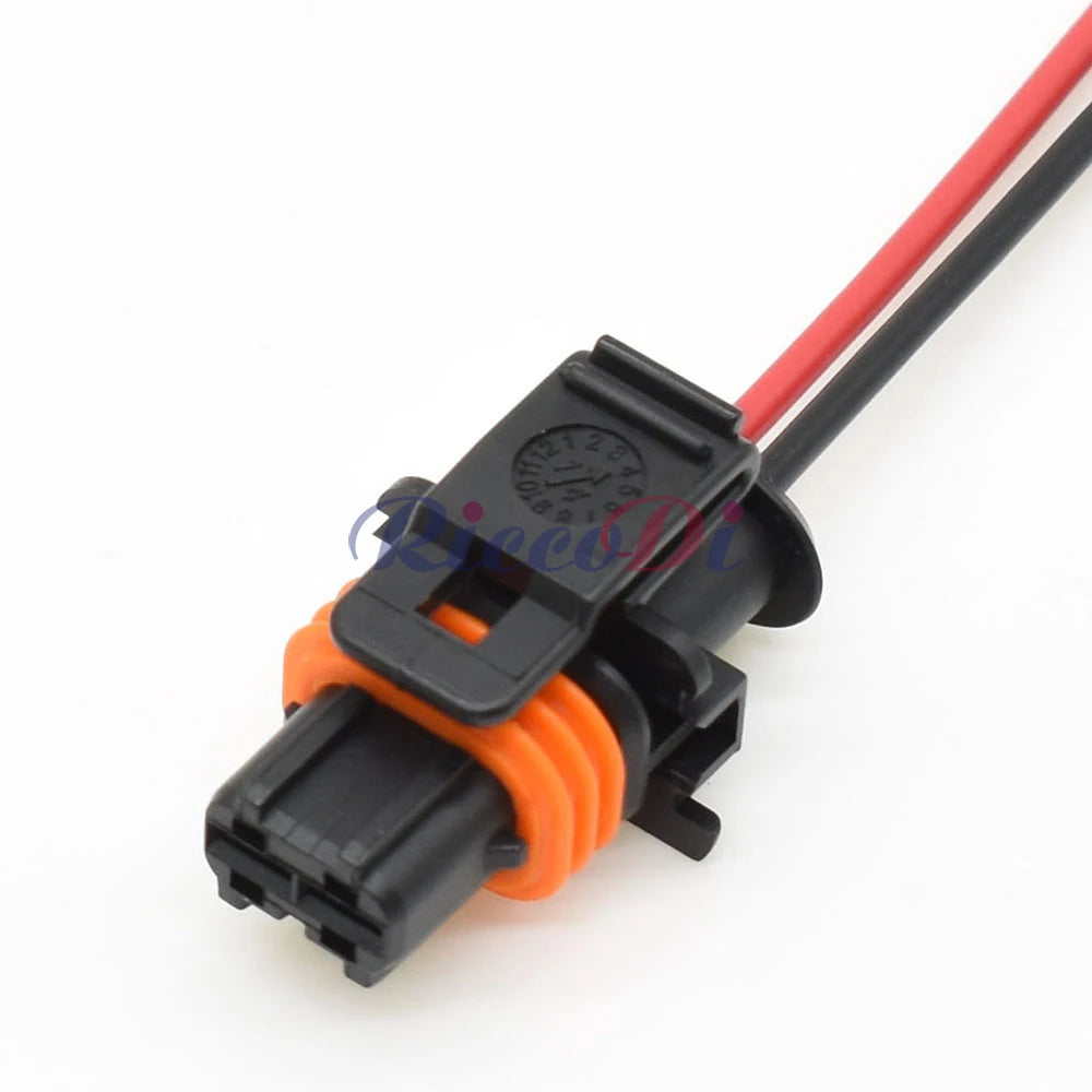 2 Pin 3.5mm Diesel Injector Connector 1928403137 1928404072 DJ7026B-3.5-21 Bosch Wiring Harness