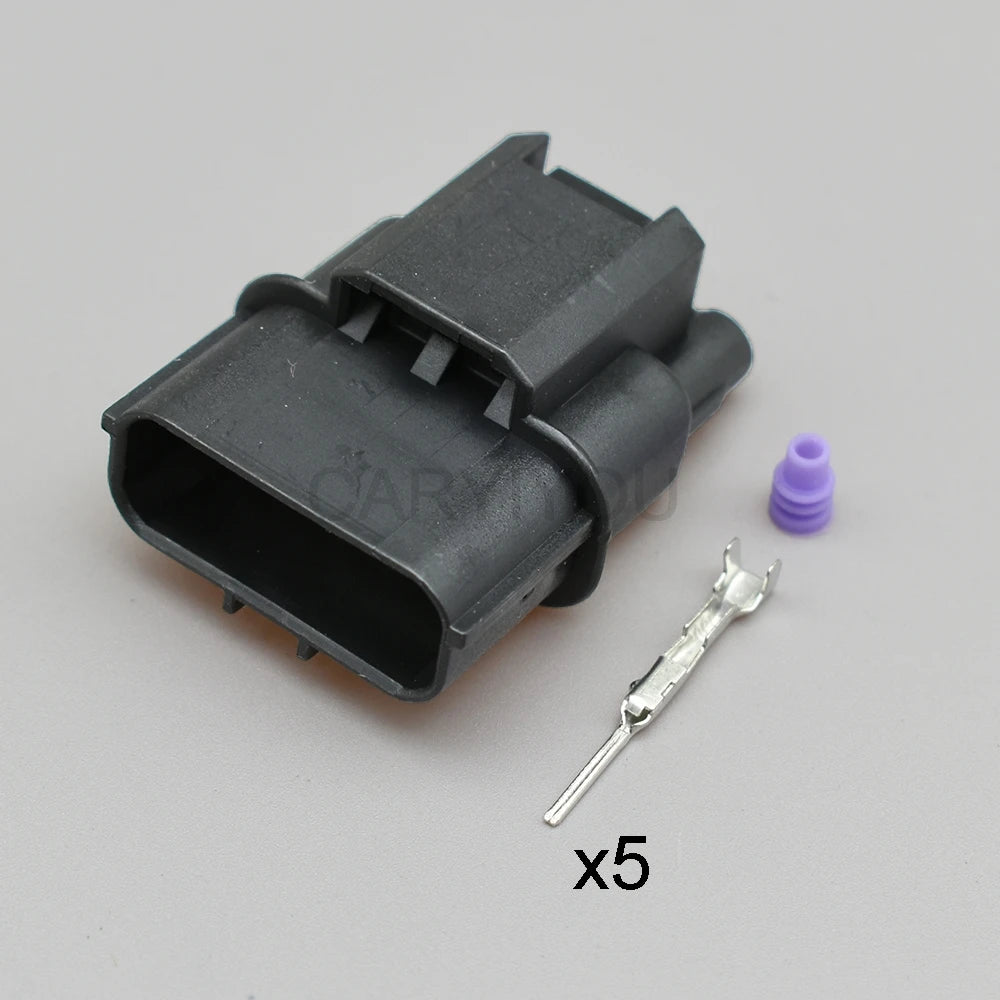5 Pin Auto Waterproof Connector Mass Air Flow Sensor Intake Pressure Oxygen Sensor Plug 6189-1081 6189-6909 For Honda