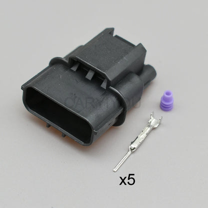 5 Pin Auto Waterproof Connector Mass Air Flow Sensor Intake Pressure Oxygen Sensor Plug 6189-1081 6189-6909 For Honda