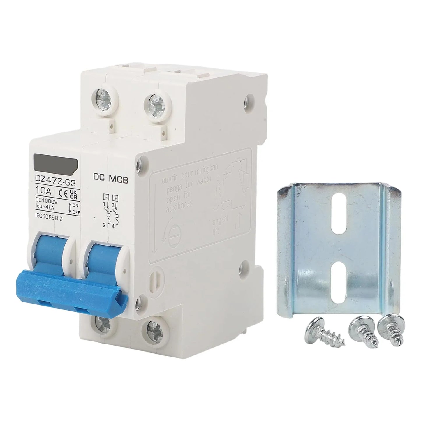 DC Power Supply 1000V Isolator Rated Current 32A Dc Circuit Breaker For Solar System Power Distribution Facilities