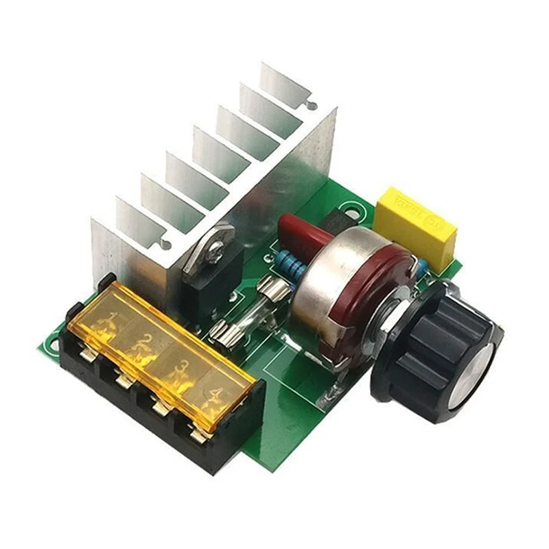 New 4000W Imports Of High-Power Thyristor Electronic Regulator Dimming Speed Thermostat Housing With Lnsurance