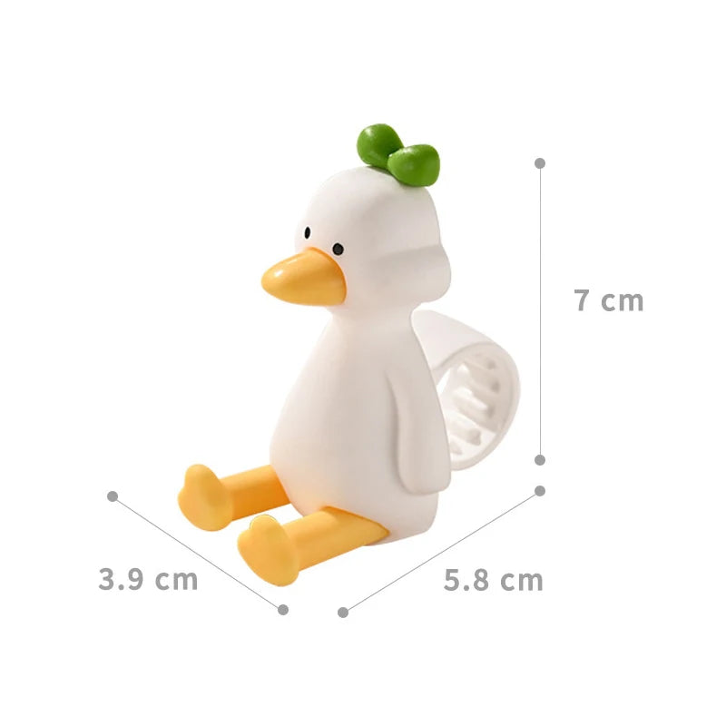 New Bear Duck Punch-free Door Anti-collision Pad Room Bathroom Door Handle Silicone Silent Protection Pad Door Handle Cover
