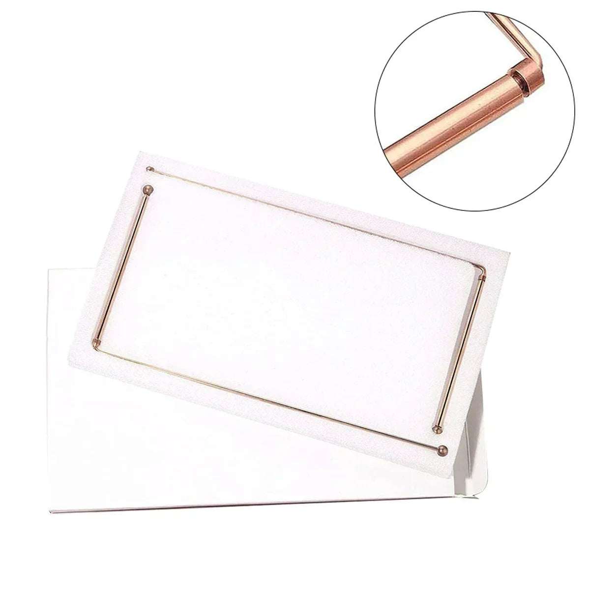 2pcs 99.9% Copper Detector Metal Dowsing Rod For Water Treasure Finding Tools 13.86X6.93X0.71Inches Divining Copper Probing Rod