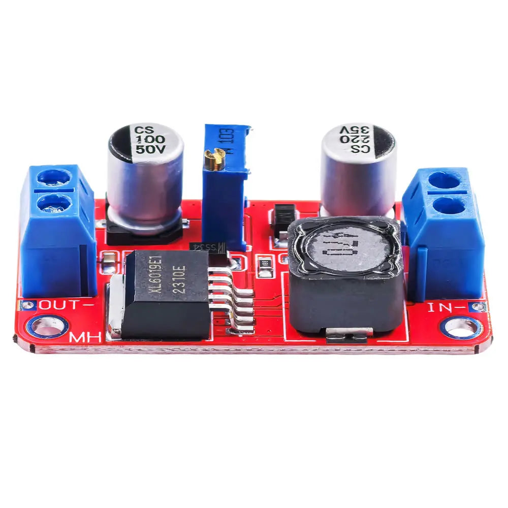 XL6019 DC-DC Step-Up Boost Converter Module 5A Adjustable 3.3-35V to 5V/6V/9V/12V/24V Power Supply Regulator