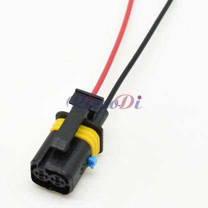 DJ7028YA/YB-1.5-21 Automotive EFI Motor Start Relay 2-Pin Waterproof Connector Male Female