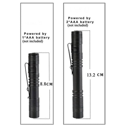 LED 395UV Flashlight Ultraviolet/white Light Pocket Pen Light Using 3A Battery for Pet Dog Cat Urine Detector Scorpion Finder