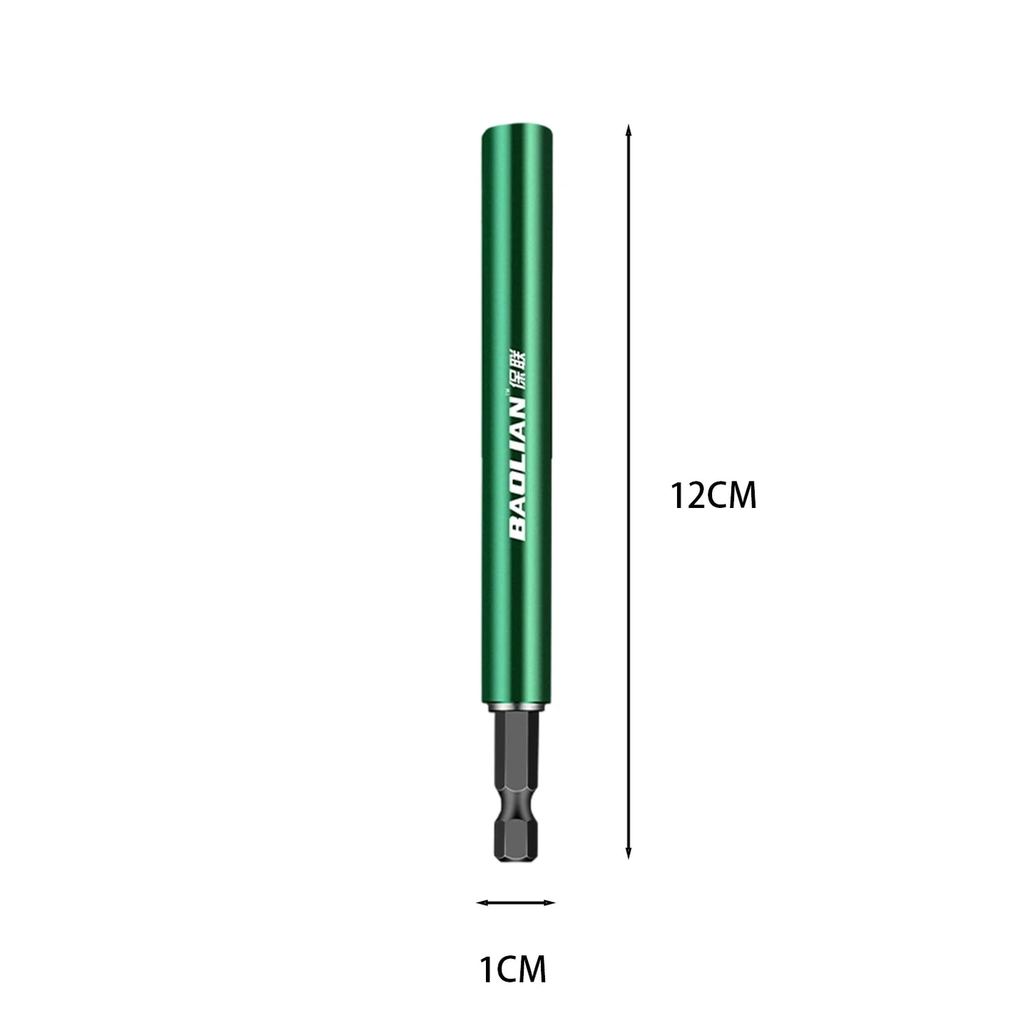 80/120mm Magnetic Hexagonal Handle Extension Connecting Rod 1/4 Telescopic Quick Release Electric Drill Screwdriver Bit Holder