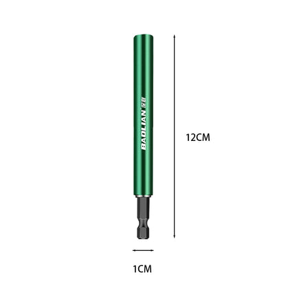 80/120mm Magnetic Hexagonal Handle Extension Connecting Rod 1/4 Telescopic Quick Release Electric Drill Screwdriver Bit Holder