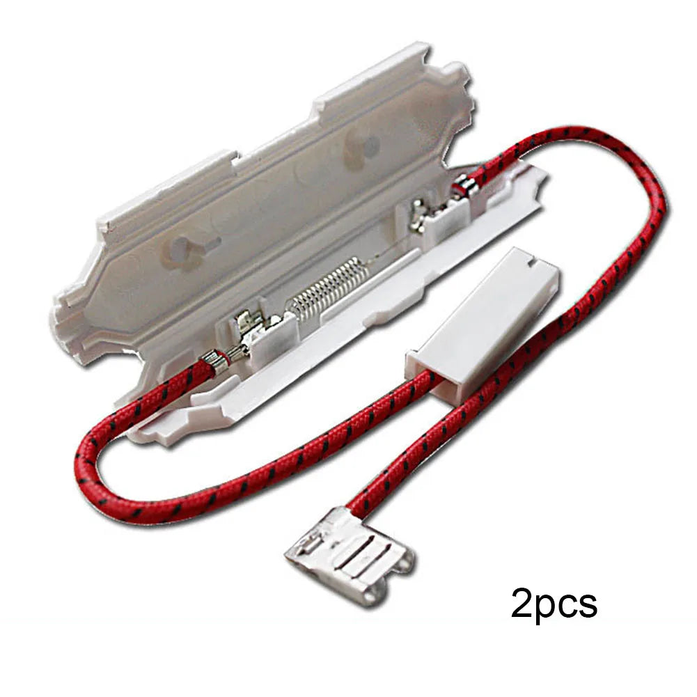 Microwave Oven Fuse Holder with 5KV High Voltage Fuses 0 65 to 0 9A Current Range Includes 2 Replacement Pieces