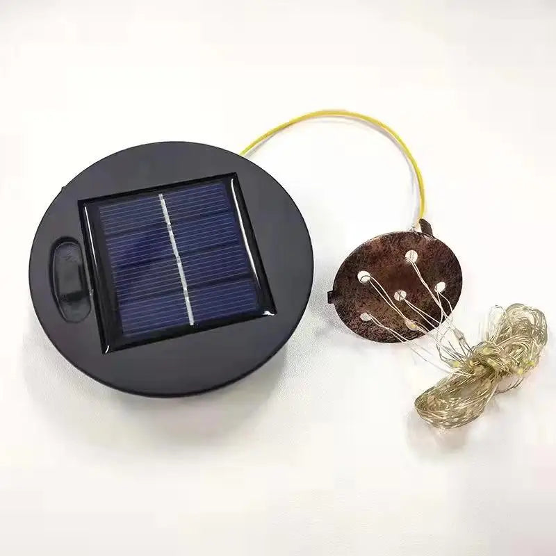 1 Piece Solar Lights Weatherproof Cover Accessories For Backyard Garden Pathway Solar Light Battery Box Replacement Top Parts
