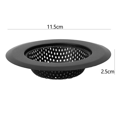 10/1PCS Kitchen Sink Filter Stainless Steel Mesh Sink Strainer Filter Bathroom Sink Strainer Drain Hole Filter Trap Waste Screen