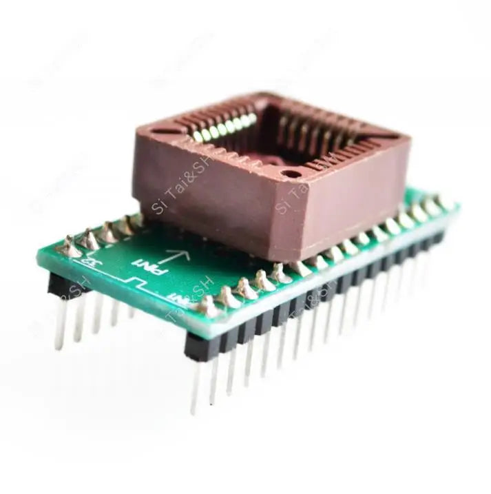PLCC32 to DIP32 IC Adapter Socket for Programmer and Chip Testing