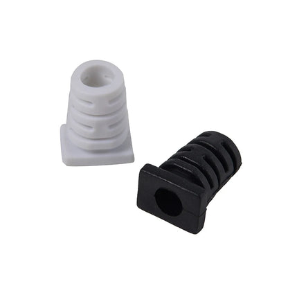 10pcs Rubber Strain Relief Cord Boot 5.0mm Cable Protector Sleeve
