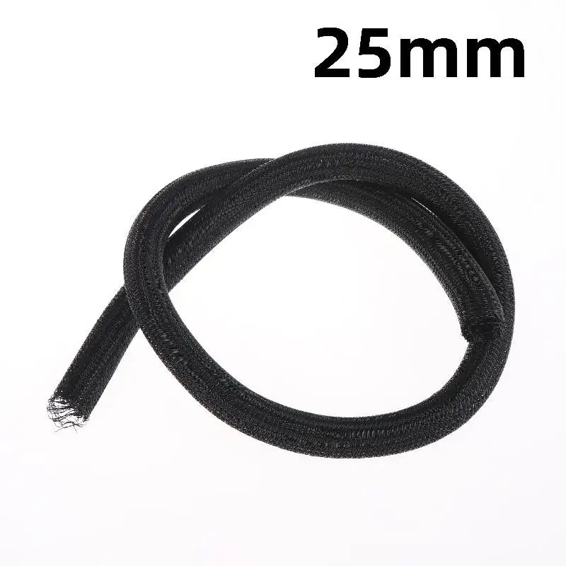 8-32mm Self-Closed Braided Cable Sleeve Wire Organizer High Protection
