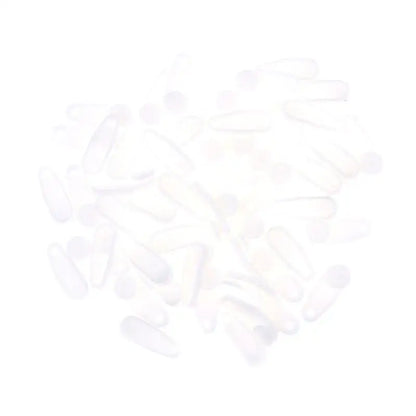 New 50Pcs Multifunction Drapery Hooks Plastic Curtain Track Clips Easy To Use Durable White Curtain Track Hooks Bedroom