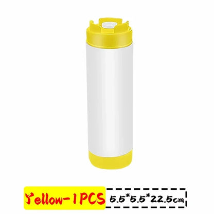 16oz Double Ended Sauce Squeeze Bottle Salad Dressing Dispenser