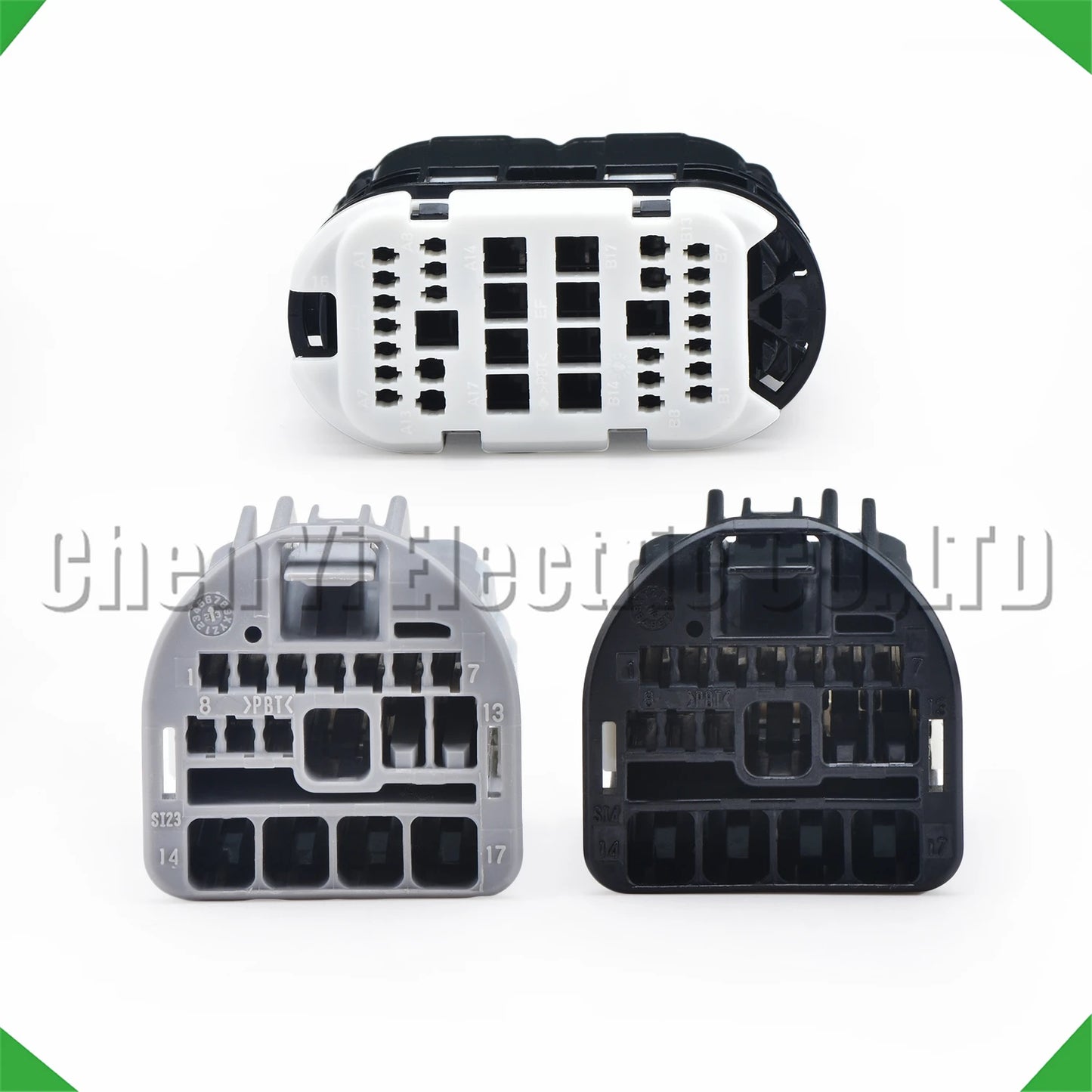 17 Pin 34 Pin Automotive Door Wire Harness Connector Plug 6098-6595 6098-6596 6098-6597 for Ford Focus BK2T-14603