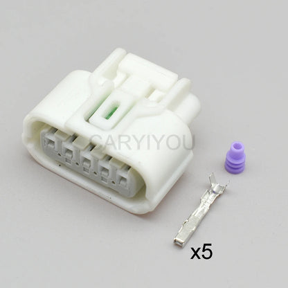 5 Pin Auto Waterproof Connector Mass Air Flow Sensor Intake Pressure Oxygen Sensor Plug 6189-1081 6189-6909 For Honda