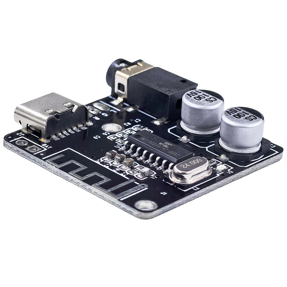 VHM-314 Bluetooth 5.0 Audio Receiver Board 3.7-5V Wireless Stereo MP3 Lossless Decoder XY-BT-Mini