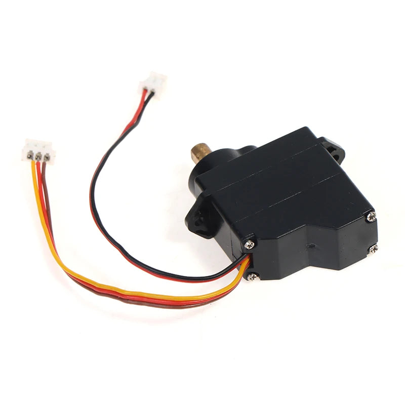 Metal Steering Gear 360 Degree for Climbing Car Servo Five-wire Without Drive Plate DC 3V-6V Micro Mini M10 Motor Gearbox 12g