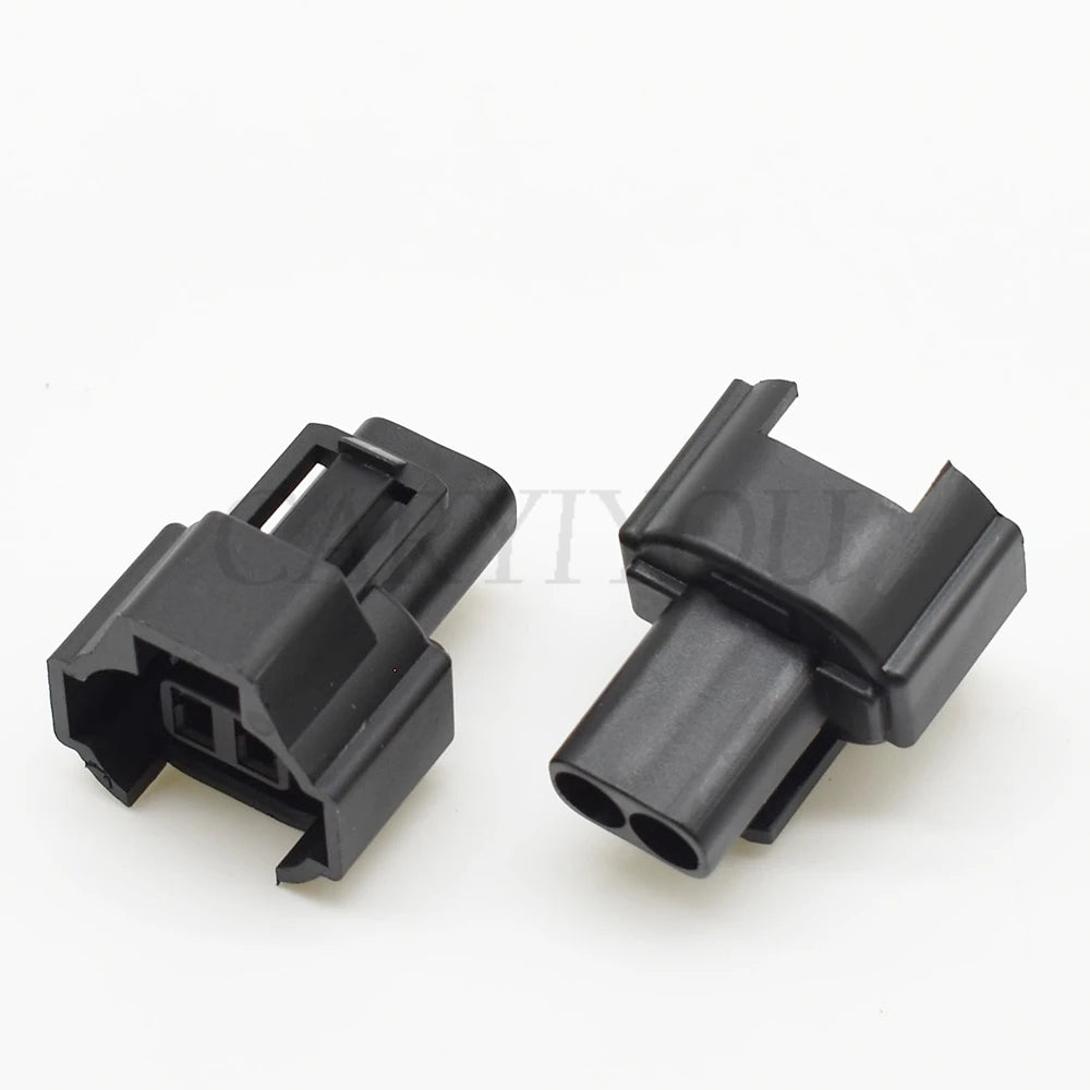 Automotive 2-Pin Male Female Wire Harness Connector with Sealed Terminals