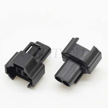Automotive 2-Pin Male Female Wire Harness Connector with Sealed Terminals