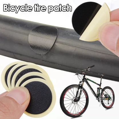 Bike Tire Repair Glue-Free Patch Quick Tyre Repair Pad