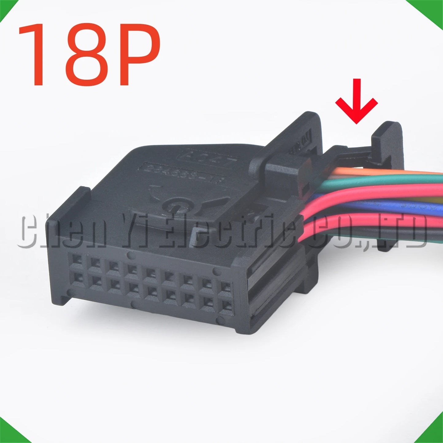 18 Pin Navigation Controller Connector 1379100-1 For Peugeot Citroen