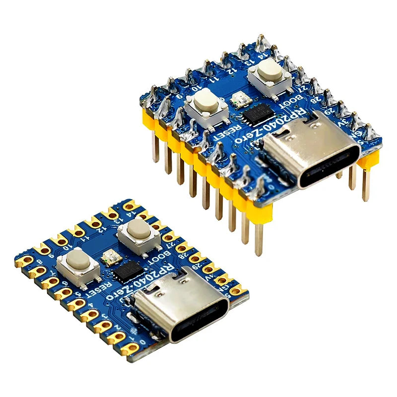 Raspberry Pi PICO RP2040-Zero Mini Development Board – Dual-Core Cortex M0+ Microcontroller with 2MB Flash