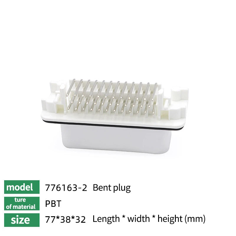 ECU Controller Connector PCB Panel Waterproof Bent Needle Pin Socket Plug Board Terminal 776087 776163 776267 776280