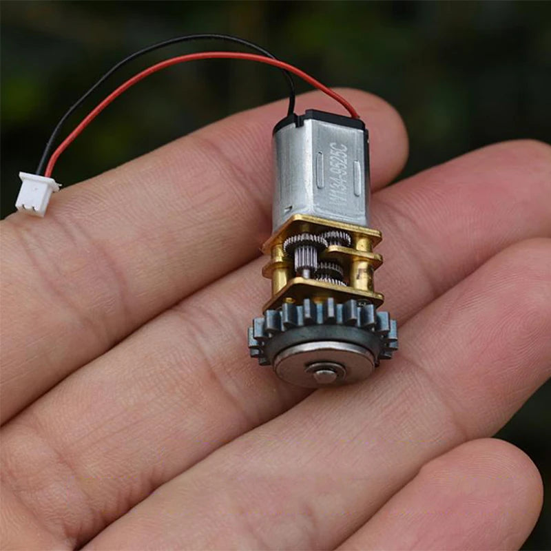 DC 5V 6V 93RPM-115RPM Slow Speed Micro Gearbox Reduction Motor DIY Robot Car GA12-N20 Mini 12mm Full Metal Gearbox Gear Motor