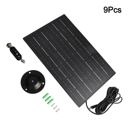 Outdoor Charger ABS PC IP Waterproof And Weatherproof IP65 Waterproof Solar Camera Charging Board Sustainable Energy Solution