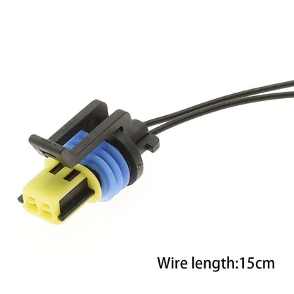 2 Pin Turn Signal Side Lamp Connector 15336024 DJ7022YA-1.5-21 with Terminals Automotive