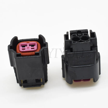DJ7021B 2.2mm Automotive Fuel Injector Wire Harness Connector Female Socket with Terminals