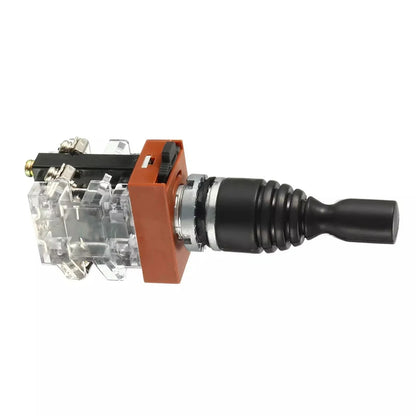 High Performance Joystick Switch Controller with Rubber Bushing Designed to Withstand Harsh Industrial Environments