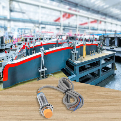LJ18A3-8-J/EZ AC 90-250V 2-Wire Inductive Proximity Sensor Switch with 8mm Sensing Distance for Metal Object Detection