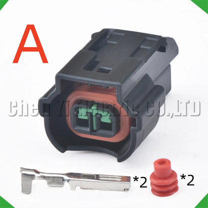 2 Pin Fuel Injector Connector PU465-02127 HD035-02027 06A973722 for Hyundai Kia