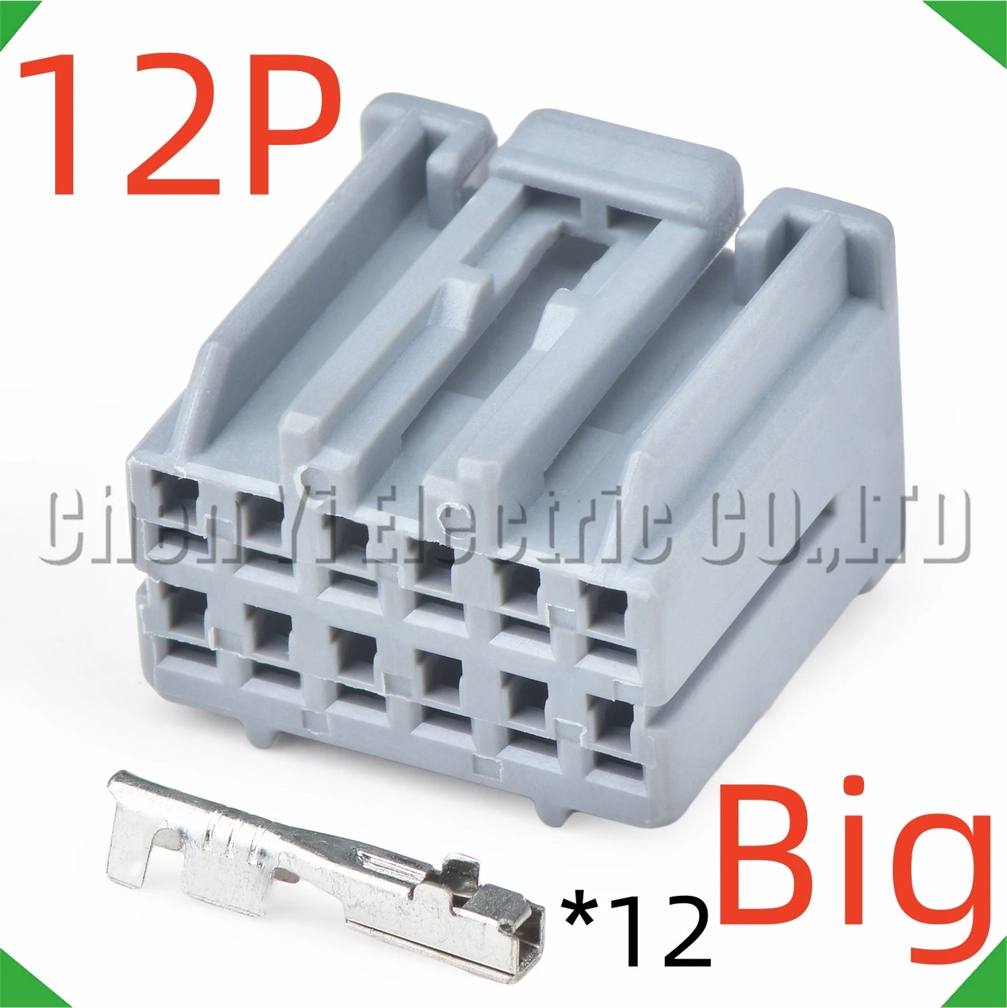 12 Pin Multimedia Audio Connector Plug 917978-6 178881-6 30055-12Y for Hyundai Kia