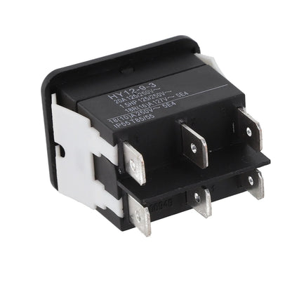 6Pins Pushbutton Rocker Switch 125250V 20A for HY1293 Easy Installation and Reliable Performance for Electrical Needs